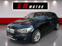 Usado BMW 116 116 CV (85 kW) 2012 Azul Utilitario