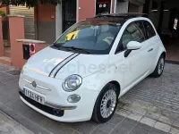 Usado Fiat 500 Lounge 69 CV (50 kW) 2011 Blanco Berlina