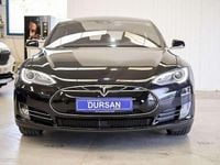Usado Tesla Model S 380 kW (517 CV) 2016 Negro Utilitario