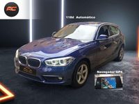 Usado BMW 118 150 CV (110 kW) 2017 Azul Utilitario