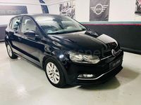 Usado VW Polo Advance 75 CV (55 kW) 2015 Negro Berlina