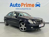 Usado Mercedes E500 Avantgarde 306 CV (225 kW) 2002 Azul Berlina