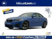 Usado BMW 218 Performance 150 CV (110 kW) 2017 Azul Coupe