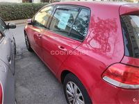 Usado VW Golf VI Sport 105 CV (77 kW) 2010 Rojo Utilitario