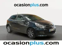 Usado Kia Rio 75 CV (55 kW) 2016 Azul Utilitario