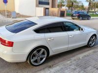 Usado Audi A5 Sportback Premium 177 CV (130 kW) 2012 Blanco Utilitario