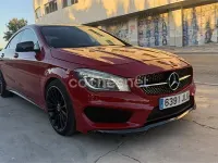 Usado Mercedes CLA220 AMG line 177 CV (130 kW) 2016 Rojo Coupe