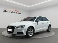 Usado Audi A3 116 CV (85 kW) 2018 Blanco Berlina