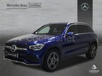 Usado Mercedes GLC300e AMG line 306 CV (225 kW) 2020 Azul SUV
