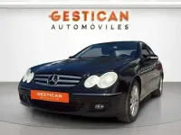 Usado Mercedes CLK220 Elegance 150 CV (110 kW) 2007 Negro Coupe