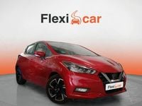 Usado Nissan Micra Acenta 92 CV (67 kW) 2021 Granate Utilitario