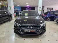 Usado Audi A3 116 CV (85 kW) 2017 Negro Berlina