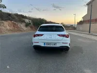 Usado Mercedes CLA200 Shooting Brake 150 CV (110 kW) 2021 Blanco Familiar