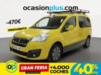 Usado Peugeot Partner Active 100 CV (73 kW) 2016 Amarillo
