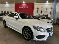 Usado Mercedes C220 170 CV (125 kW) 2017 Blanco Coupe