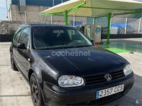 Usado VW Golf IV 110 CV (80 kW) 2002 Negro Berlina