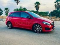 Usado Mercedes B220 AMG line 177 CV (130 kW) 2015 Rojo Monovolumen