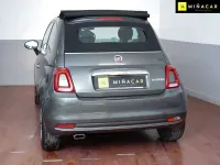Usado Fiat 500C Lounge 69 CV (50 kW) 2020 Gris Descapotable