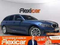 Usado BMW 318 150 CV (110 kW) 2020 Azul Familiar