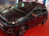 Usado Peugeot 108 Allure 82 CV (60 kW) 2015 Gris / plata Utilitario