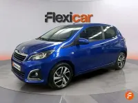 Usado Peugeot 108 Allure 69 CV (50 kW) 2021 Azul Utilitario