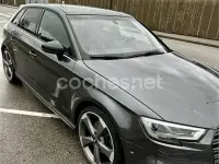 Usado Audi A3 S-line plus 150 CV (110 kW) 2020 Gris / plata Berlina
