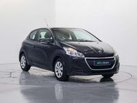 Usado Peugeot 208 Access 82 CV (60 kW) 2016 Negro Utilitario