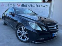 Usado Mercedes E200 184 CV (135 kW) 2010 Negro Coupe