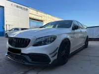 Usado Mercedes C63S AMG 510 CV (375 kW) 2019 Blanco Berlina