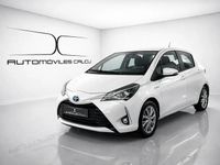 Usado Toyota Yaris Hybrid Active 100 CV (73 kW) 2020 Blanco Berlina