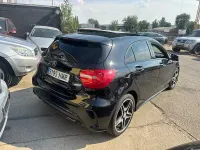 Usado Mercedes A200 AMG line 136 CV (100 kW) 2013 Negro Utilitario