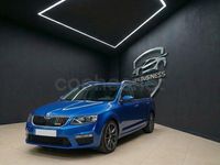 Usado Skoda Octavia RS 184 CV (135 kW) 2016 Azul Utilitario