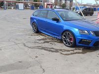 Usado Skoda Octavia RS 230 CV (169 kW) 2017 Azul Familiar