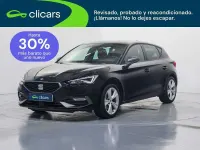 Usado Seat Leon FR 150 CV (110 kW) 2024 Negro Utilitario