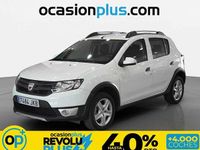Usado Dacia Sandero Stepway 90 CV (66 kW) 2015 Blanco Utilitario