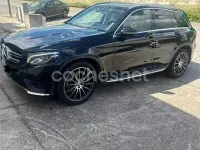 Usado Mercedes GLC220 AMG line 170 CV (125 kW) 2016 Negro SUV
