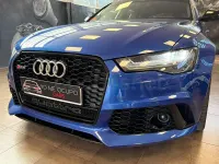 Usado Audi RS6 Performance 605 CV (444 kW) 2018 Azul Familiar