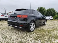Usado Audi A3 150 CV (110 kW) 2018 Negro Berlina