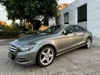 Usado Mercedes CLS350 265 CV (194 kW) 2013 Gris / plata Coupe