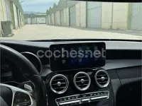 Usado Mercedes C220 AMG line 170 CV (125 kW) 2017 Blanco Coupe