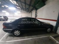 Usado Mercedes C220 Elegance 143 CV (105 kW) 2002 Azul Berlina