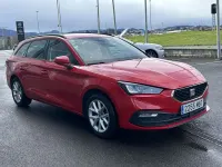 Brugt Seat Leon ST Style 116 HK (85 kW) 2022 Rød Stationcar