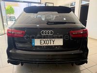 Usado Audi RS6 Exclusive 560 CV (411 kW) 2015 Negro Familiar