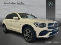 Usado Mercedes GLC300 AMG line 194 CV (142 kW) 2020 Blanco polar  pintura unicolor