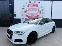 Usado Audi A3 S-Line 116 CV (85 kW) 2018 Blanco Berlina