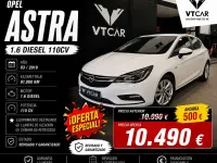 Usado Opel Astra Dynamic 110 CV (80 kW) 2019 Blanco Utilitario
