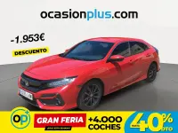Usado Honda Civic Elegance 126 CV (92 kW) 2021 Rojo Berlina