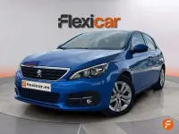 Usado Peugeot 308 Active 110 CV (80 kW) 2021 Azul Utilitario