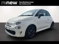 Usado Fiat 500 70 CV (51 kW) 2022 Blanco Berlina