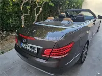Usado Mercedes E350 252 CV (185 kW) 2014 Negro Descapotable
